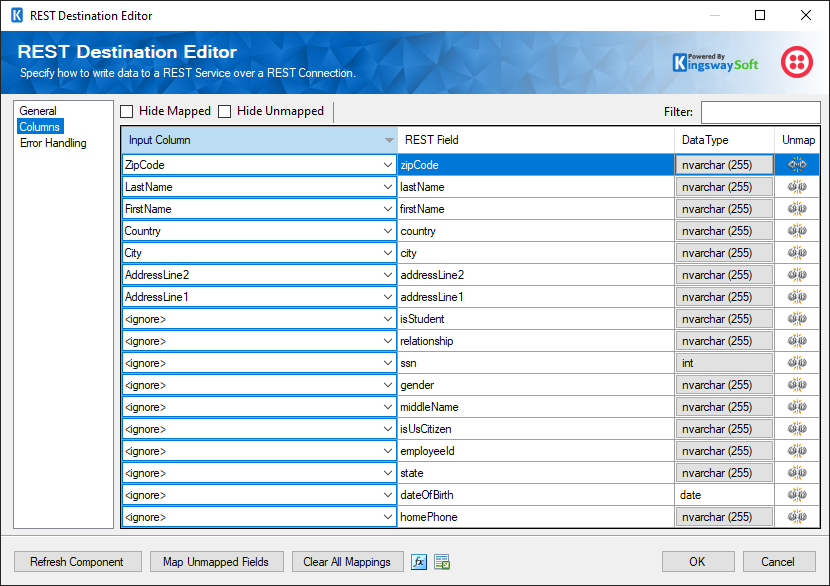 BambooHR Destination component - Columns.png